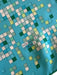Hermes Blue & Multi Silk All Over Print Logo Square scarf Blue & Multi / One Size