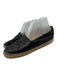 Chanel Shoe Size 37 Black Lambskin Espadrille Rope sole Logo Detail Shoes Black / 37