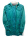 Comptoir des Cotonniers Size 36 Dark Green Cotton Long Sleeve Zip Up Hood Jacket Dark Green / 36