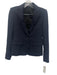 Theory Size 0/2 Navy Blue Virgin Wool Mid Rise Tapered Blazer Pant Set Navy Blue / 0/2