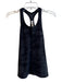 Lululemon Size 2 Black Nylon Sleeveless Camoflage Round Neck razorback Top Black / 2