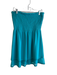 Ramy Brook Size Large Teal Green Polyester Strapless Stretch bodice Tiered Dress Teal Green / Large