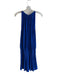 Ramy Brook Size Large Royal Blue Polyester Sleeveless Drop Waist Dress Royal Blue / Large
