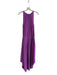Ramy Brook Size Medium Purple Polyester Sleeveless Round Neck Ankle Length Dress Purple / Medium