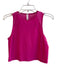 Lululemon Size 2 Pink Nylon Sleeveless solid color Round Neck Cropped Top Pink / 2