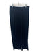 Lafayette 148 Size 6 Navy Viscose Blend Velvet hook & zip Wide Leg Crop Pants Navy / 6