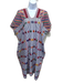 Pippa Holt Size One Size Purple & Multi Cotton Sleeveless Striped Tunic Dress Purple & Multi / One Size