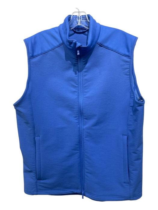 Holderness & Bourne Size M Blue Zipper Men's Vest M