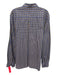 Peter Millar Size L Blue & Purple Cotton Plaid Button Down Long Sleeve Shirt L