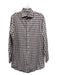 Sid Mashburn Size S White & Multi Cotton Plaid Button Down Long Sleeve Shirt White & Multi / S