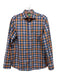 Sid Mashburn Size S Blue & Multi Cotton Plaid Button Down Long Sleeve Shirt Blue & Multi / S
