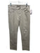 Joes Size Est L Beige Solid Zip Fly Men's Pants Beige / Est L