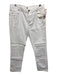 Johnnie O Size 32 White Cotton Solid Zip Fly Men's Pants White / 32