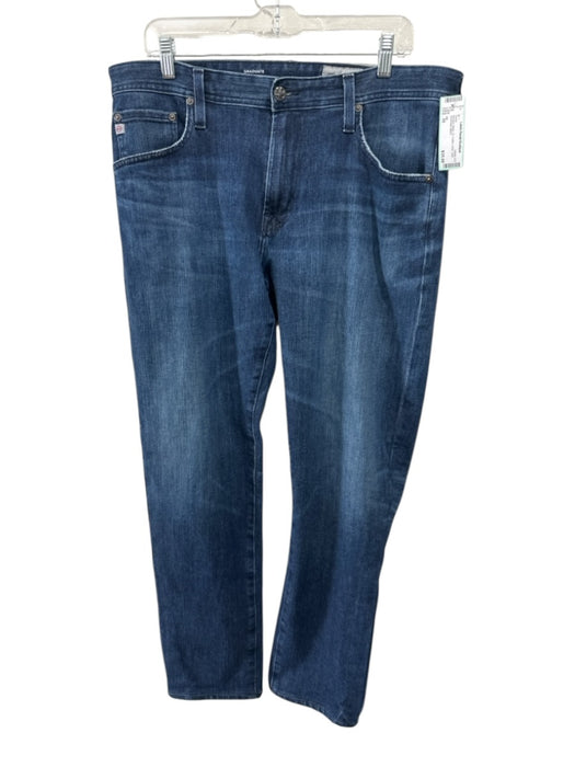 AG Size 35 Medium Wash Cotton Solid Jean Men's Pants Medium Wash / 35
