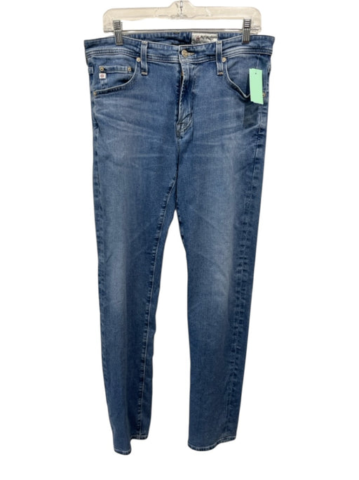 AG Size 33 Light Wash Cotton Denim Zip Fly Jean Men's Pants Light Wash / 33