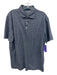 Polo Size M Navy Blue & White Cotton Polo Men's Short Sleeve Navy Blue & White / M