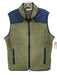 Peter Millar Size M Green & Blue Polyester Zip Up Men's Vest Green & Blue / M