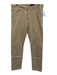 AG Size Est 32 Beige Cotton Blend Solid Khaki Men's Pants Beige / Est 32