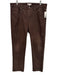 Peter Millar Size 33 Brown Cotton Blend Cordouroy Khaki Men's Pants Brown / 33