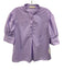 Stark X Size M Light Purple Cotton Button Detail Top Light Purple / M