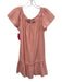 Rebecca Taylor Size 2 Pink Cotton Gauze Mini Off Shoulder Dress Pink / 2