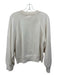 Loulou Studio Size M Cream Cashmere Crew Neck Long Sleeve Raglan Sweater Cream / M