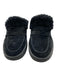 Aquatalia Shoe Size 10 Black Suede Sherpa Penny Loafer Mule Foam Sole Loafers Black / 10