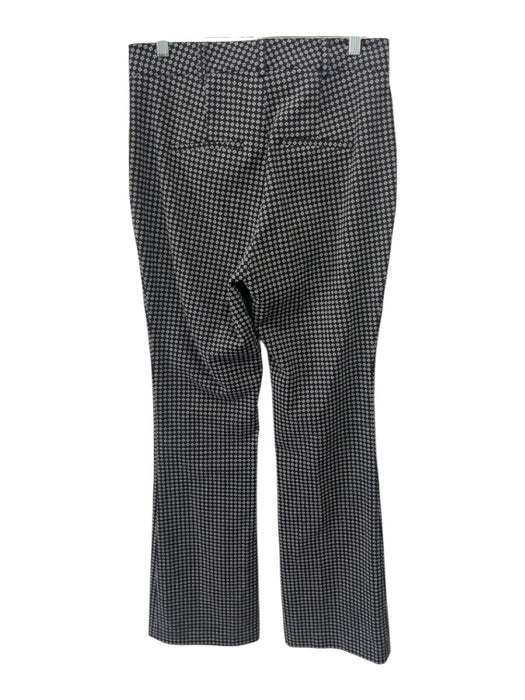 Veronica Beard Size EST 10 Black, White & Red Missing Fabric Tag Geometric Pants Black, White & Red / EST 10
