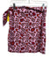 XiRENA Size M Pink, Black & Red Cotton Wrap Floral Print Above knee Skirt Pink, Black & Red / M