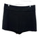 Alice + Olivia Size 12 Black Polyester Blend Pocketed Back Zip Short Shorts Black / 12