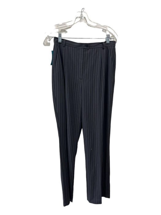 Cerruti 1881 Size 40 Gray & Cream Wool Pinstripe Blazer Trouser Pants Suit Gray & Cream / 40