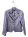 Max Mara Size 4 Periwinkle Cotton 2 Buttons Blazer Jacket Periwinkle / 4