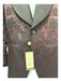 Connaisseur Paris Dark Red Silk Blend Paisley Dinner Jacket Men's Blazer 48