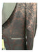 Connaisseur Paris Dark Red Silk Blend Paisley Dinner Jacket Men's Blazer 48