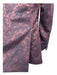 Connaisseur Paris Dark Red Silk Blend Paisley Dinner Jacket Men's Blazer 48