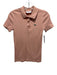 Lacoste Size S Blush Pink Cotton Short Sleeve Rib Knit Polo Logo Top Blush Pink / S