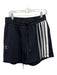 Jonny Cota Size L Black & White Cotton Stripes Elastic Waist Men's Shorts L