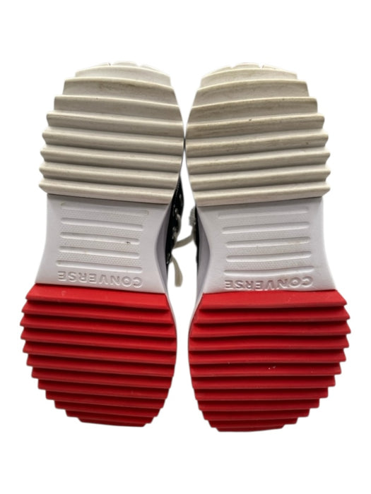 Converse Shoe Size 6.5 Black & White Canvas Lace Up High Top Chunky Shoes Black & White / 6.5