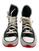 Converse Shoe Size 6.5 Black & White Canvas Lace Up High Top Chunky Shoes Black & White / 6.5