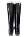 Coach Shoe Size 5 Black Rubber Round Toe Rain Boots Boots Black / 5