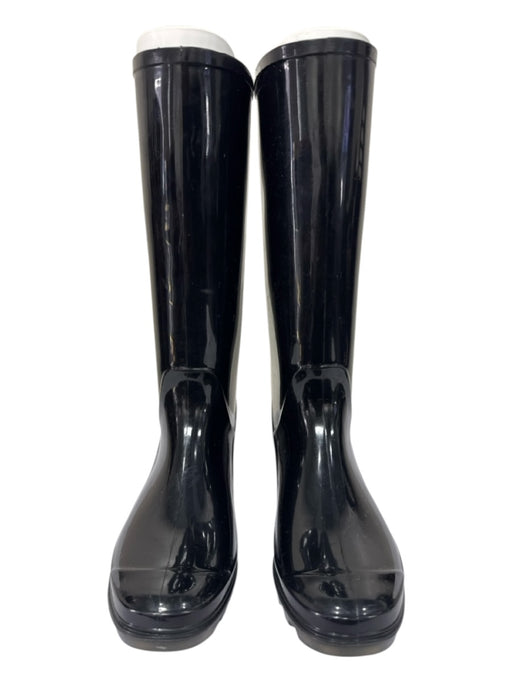 Coach Shoe Size 5 Black Rubber Round Toe Rain Boots Boots Black / 5