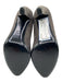 Prada Shoe Size 37.5 Gray Leather Upper Suede Almond Toe Pumps Gray / 37.5