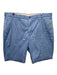 Polo Size 38 Blue Cotton All Over Print Men's Shorts Blue / 38