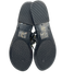 Tory Burch Shoe Size 10 Black Synthetic Jelly Flip flop Logo Sandals Black / 10