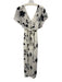 House of Harlow x Revolve Size S White & Black Polyester V Neck Jumpsuit White & Black / S