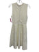 Lela Rose Size XS White & yellow Viscose Blend Yellow embroidered dots Dress White & yellow / XS