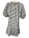 Cleobella Size XS White & Navy Blue No Fabric Tag Botanical Quarter Button Dress White & Navy Blue / XS
