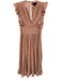 Robert Rodriguez Size 8 Blush Pink Cotton Blend Eyelet Sleeveless V Neck Dress Blush Pink / 8