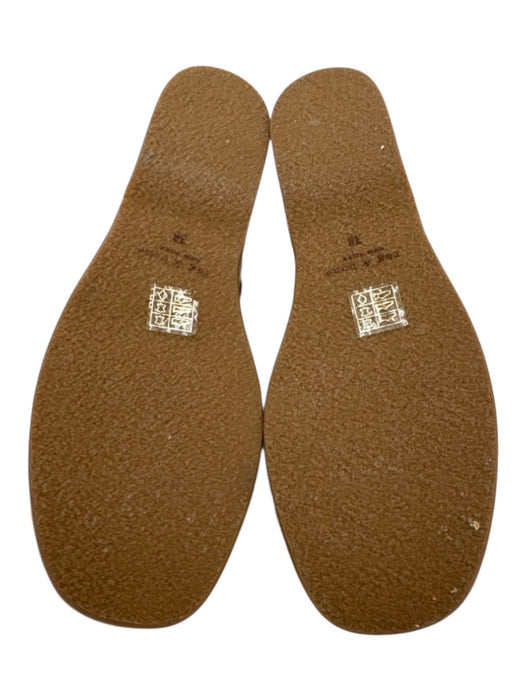 Rag & Bone Shoe Size 38 Caramel Brown Leather Espadrille Slingback Wedge Sandals Caramel Brown / 38