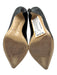 Kate Spade Shoe Size 7 Black Leather Upper Patent Pointed Almond Toe Pumps Black / 7